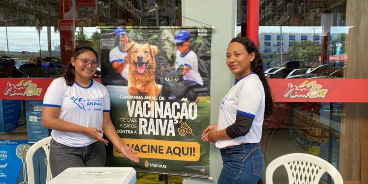 Prefeitura de Manaus facilita acesso à vacina antirrábica ofertando o imunizante em pontos fixos