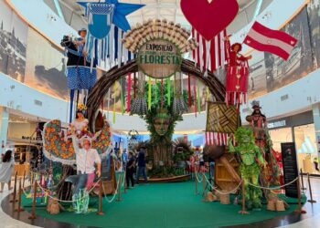 Exposição ‘Os Grandes Festivais da Floresta’ une arte, logística e sustentabilidade em movimento