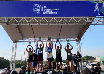 Atletas encaram percurso desafiador na estreia do Duathlon & Run Nilton Lins
