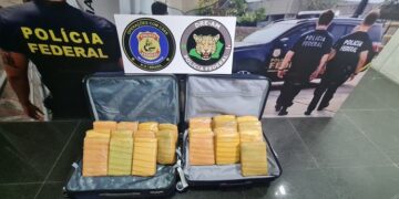 Passageiras são presas pela PF com drogas no Aeroporto Internacional de Manaus