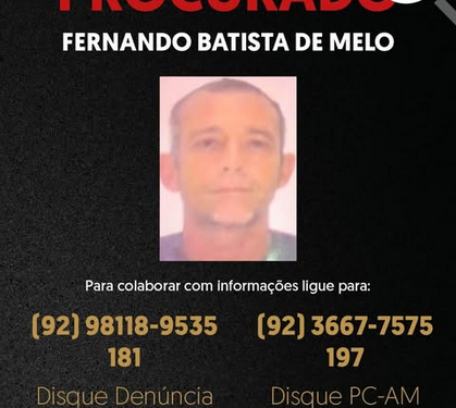 Polícias caçam suspeito de matar o próprio filho de 3 anos em Manaus