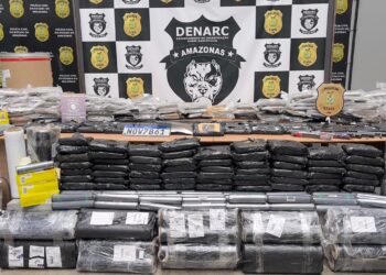Polícia apreende drogas avaliadas em R$ 6,1 milhões e prende quarteto em Manaus