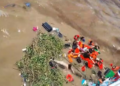 Vídeo: lancha naufraga no Encontro das Águas