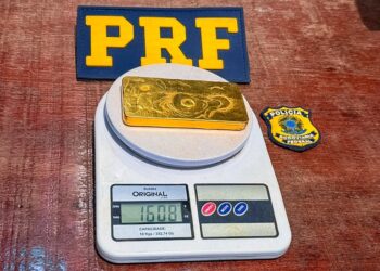 PRF e PM apreendem mais de 1 kg de ouro em Humaitá/AM