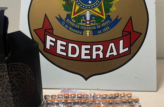 PF prende passageira e apreende substância controlada no Aeroporto de Manaus