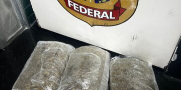 PF prende homem com drogas no Aeroporto de Manaus