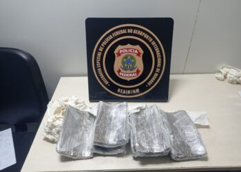 PF prende mulher que tentou embarcar com drogas no Aeroporto de Manaus