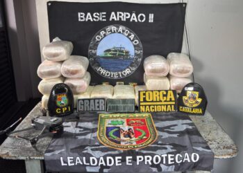 Polícia Militar apreende mais de 40 kg de drogas em ferry boat