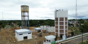 Sedurb e TCE acompanham obras do Prosai em Parintins