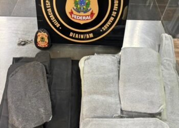 PF prende colombiano por tráfico internacional de drogas no Aeroporto de Manaus