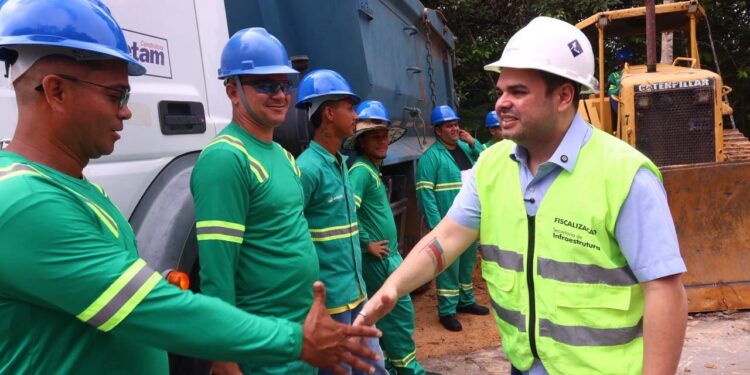 Governador Cidade inicia última etapa das obras de modernização da AM-010