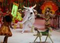 Parintins: Garantido encerra segunda noite celebrando a diversidade e os laços ancestrais