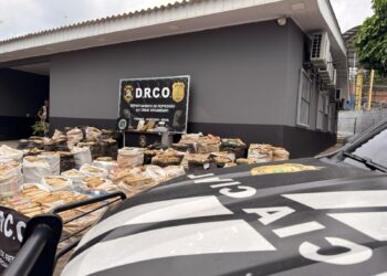 Operação apreende mais de 4,1 toneladas de drogas e realiza 800 prisões em 30 dias 