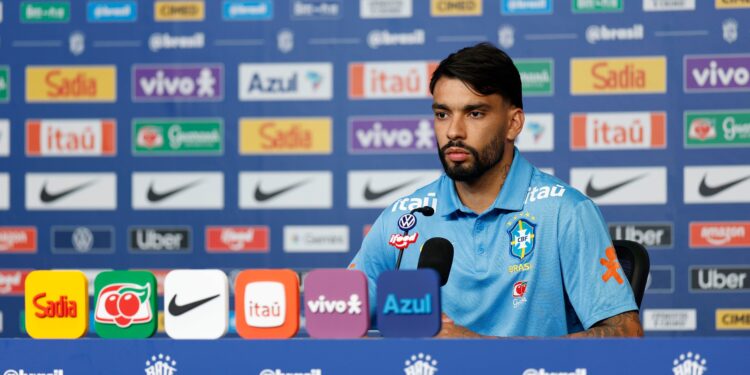 Paquetá projeta jogo contra a Escócia: “Nosso objetivo é passar em primeiro