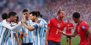 Argentina e Inglaterra duelam na semifinal da Copa do Mundo