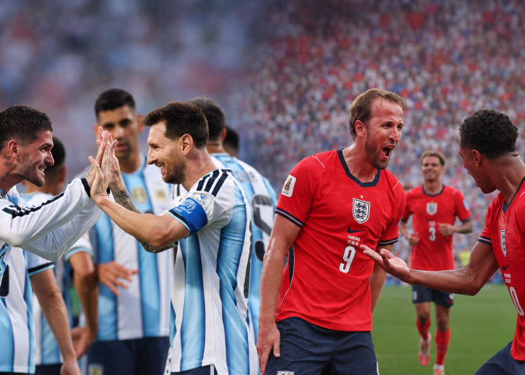 Argentina e Inglaterra duelam na semifinal da Copa do Mundo
