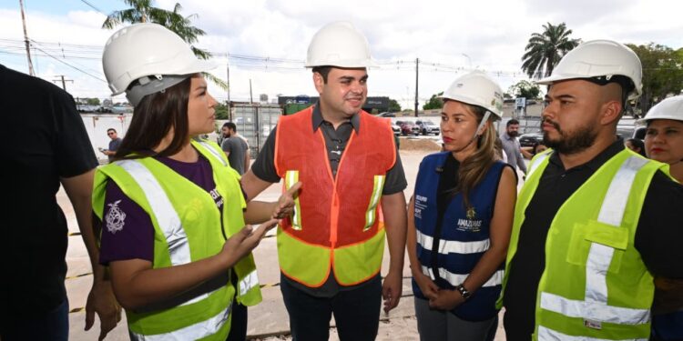 Governador Cidade vistoria obras da nova sede da Sepet