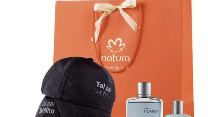 Natura reúne diversas opções de presentes perfumados para o Dia dos Pais