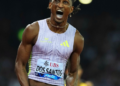 Alison dos Santos quebra recorde mundial dos 400m com barreiras