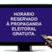 Horário eleitoral no rádio e TV começa nesta sexta-feira (28)