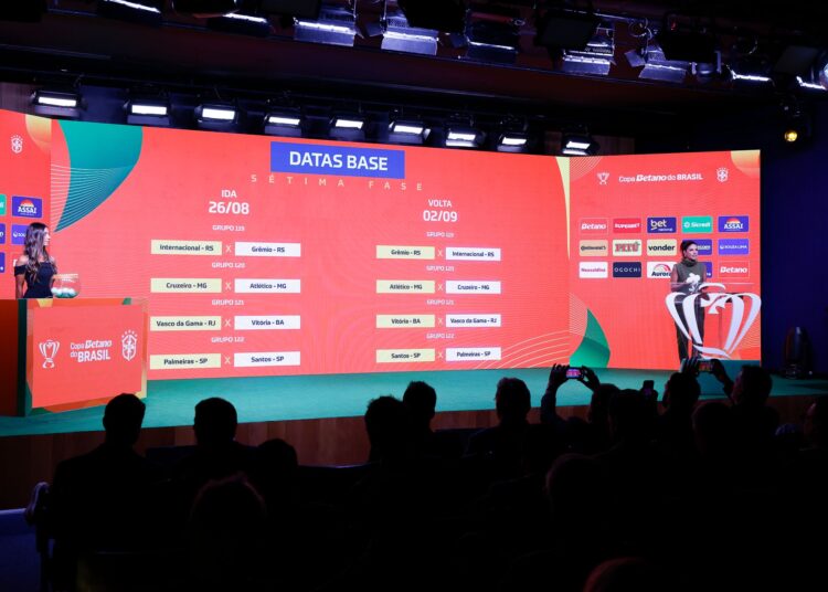 Veja os confrontos das quartas de final da Copa do Brasil
