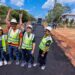 Roberto Cidade acompanha o andamento das obras de pavimentação em Autazes