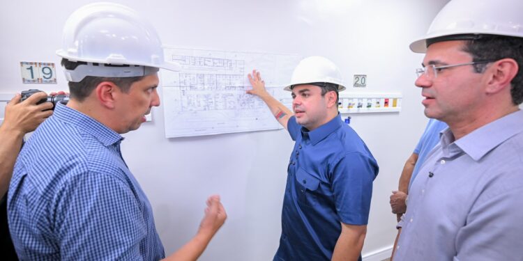 Governador do Amazonas vistoria obras que modernizam estrutura do SPA São Raimundo