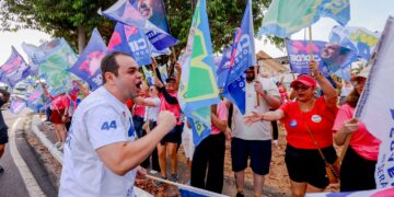 Apoiadores de Cidade mobilizam as seis zonas de Manaus em bandeiraços