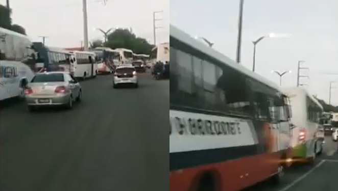 Motoristas do transporte especial paralisam atividades em Manaus