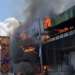 Incêndio atinge antigo Banco da Amazônia no centro de Manaus