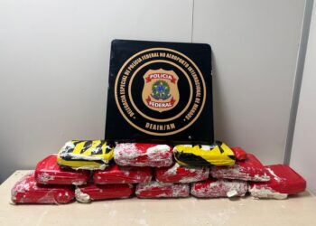 Em Manaus, mulher é presa pela PF ao tentar embarcar com drogas para o Uruguai