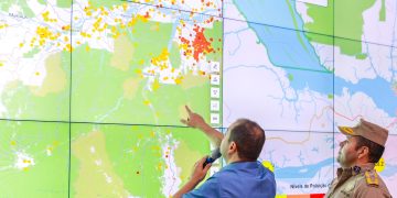 Cidade reforça atuação estadual no combate às queimadas no Amazonas