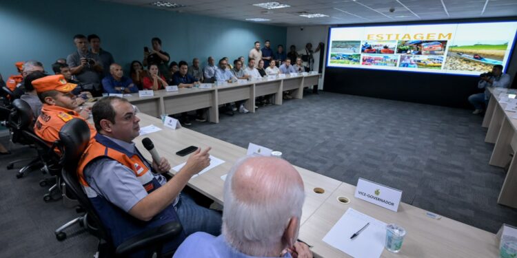 Comitê de Crise Climática: Governador Cidade reforça ações de combate à estiagem e às queimadas