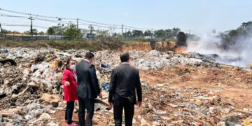 Ministério Público inspeciona origem de fumaça no Distrito Industrial 2