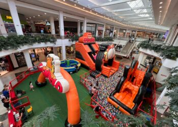 Último fim de semana para a criançada aproveitar o Parque do Garfield, no Amazonas Shopping