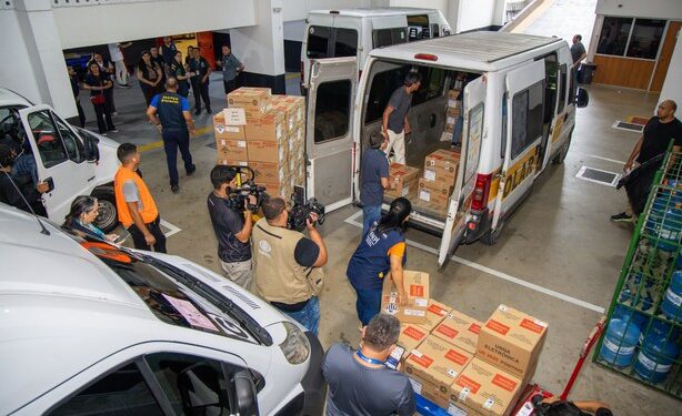 TRE-AM coordena distribuição das urnas eletrônicas para votação em Manaus